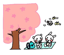 Runrun & friends4 (spring) sticker #3548581