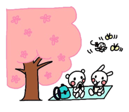 Runrun & friends4 (spring) sticker #3548581