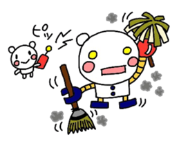 Runrun & friends4 (spring) sticker #3548590