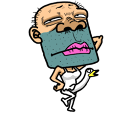 Gambang uncle sticker #3548905