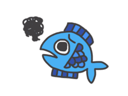fish gyogyo stiker sticker #3548976