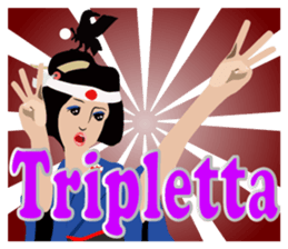 Supporter Katsuyo san  blue version sticker #3549478