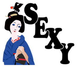 Supporter Katsuyo san blue version sticker #3549490