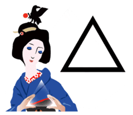 Supporter Katsuyo san blue version sticker #3549492