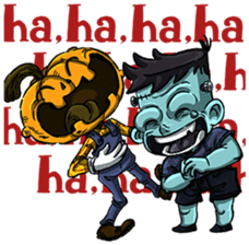 Halloween Kids: Frankie & Friends sticker #3551721