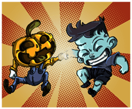 Halloween Kids: Frankie & Friends sticker #3551722