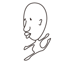 Nose Lip Man sticker #3552079