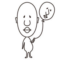 Nose Lip Man sticker #3552080