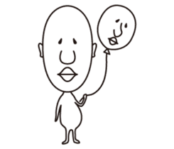 Nose Lip Man sticker #3552080