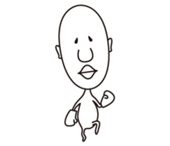 Nose Lip Man sticker #3552093