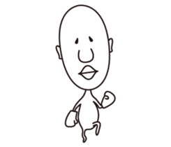 Nose Lip Man sticker #3552093