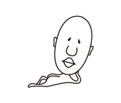 Nose Lip Man sticker #3552097