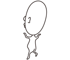 Nose Lip Man sticker #3552099