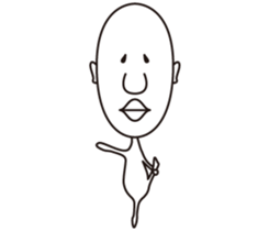 Nose Lip Man sticker #3552103