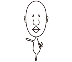 Nose Lip Man sticker #3552103