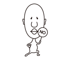 Nose Lip Man sticker #3552106