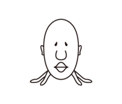 Nose Lip Man sticker #3552107