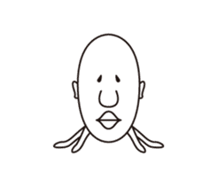 Nose Lip Man sticker #3552107