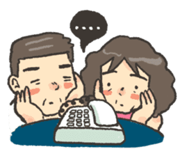 Papa Mama sticker #3552209