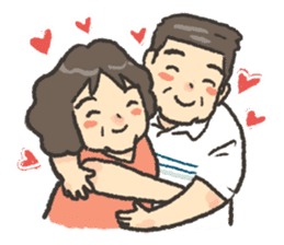 Papa Mama sticker #3552228