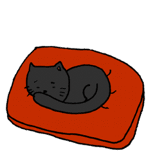 True feelings answer of cat sticker #3552504