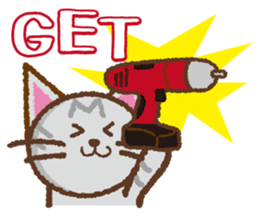 DIY CATS sticker #3552728