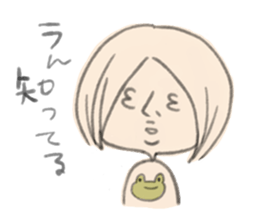 MAGAO girl 2 sticker #3553439