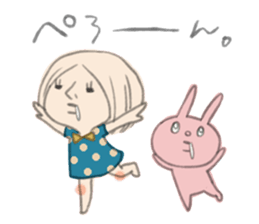 MAGAO girl 2 sticker #3553464