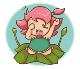 Lotus Baby Immortal sticker #3553634