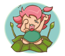 Lotus Baby Immortal sticker #3553634