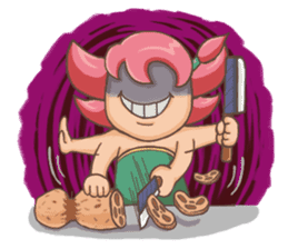 Lotus Baby Immortal sticker #3553654