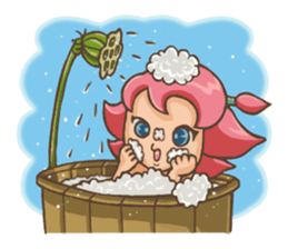 Lotus Baby Immortal sticker #3553656