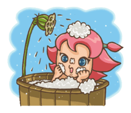 Lotus Baby Immortal sticker #3553656