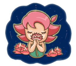 Lotus Baby Immortal sticker #3553657