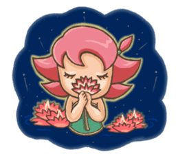 Lotus Baby Immortal sticker #3553657