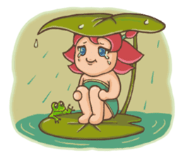 Lotus Baby Immortal sticker #3553659