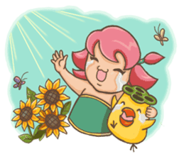 Lotus Baby Immortal sticker #3553660