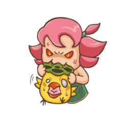 Lotus Baby Immortal sticker #3553666