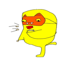 male chiken sticker #3553815