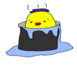 male chiken sticker #3553824