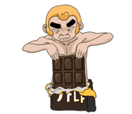 I love food(funny,comic face friend) sticker #3553891