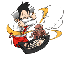 I love food(funny,comic face friend) sticker #3553895