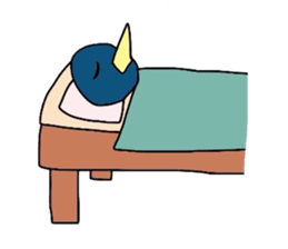 penguin in turtleneck sticker #3554131