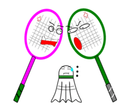 Sticker for badminton club sticker #3554291