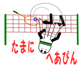 Sticker for badminton club sticker #3554312