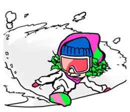 Snowboarder Heroki sticker #3554314