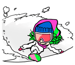 Snowboarder Heroki sticker #3554314