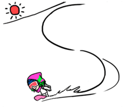 Snowboarder Heroki sticker #3554315
