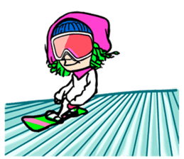 Snowboarder Heroki sticker #3554316