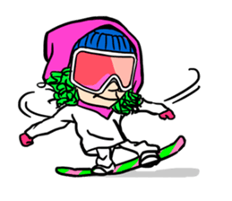 Snowboarder Heroki sticker #3554317